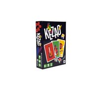 KEZAO - Jeu de Cartes coloré et Amusant avec 4 dés - Rapidité et Observation - Jeu de société Famille et Enfant - Parties Rapides et rythmées - Règles Simples, Bleu,Jaune,Jaune…