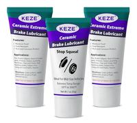 KEZE Graisse céramique pour étriers de frein automobiles, résistante à l'humidité et à la corrosion, antiadhésive, 28 g (lot de 3)
