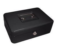 [KF04278] Q-connect Caisse monnaie acier 0.8mm épaisseur espace billets 250x1...