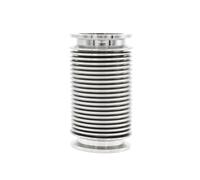 KF16 KF25 KF40 KF50 soufflet tuyau Flexible ondulé sous vide poussé longueur 100-1000mm acier inoxydable 304(KF16,500mm)