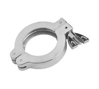 KF16-KF50 Support de serrage en alliage d'aluminium 1 pièce en caoutchouc et acier inoxydable Kf16-Kf50 Caractéristiques du vide Équipement professionnel de production de masse (KF40)