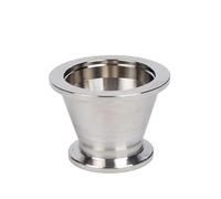 KF16 to KF50 Vacuum Conical Reducing Adapter NW Flange Reducer Joint SS304 Stainless Steel YZWRWRMKTB