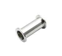 KF25 304 Stainless Steel Weld Ferrule KF Vacuum Pipe Fitting Ferrule Spool Tube Fit Tri Clamp(200mm) Plumbing Fittings