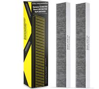 KF3TEC® Aktivkohlefilter 2ER PACK für Siemens HZ381700 / Bosch HEZ381700 / Neff Z8500X0 hochwertiger CleanAir mit Teilenummer 17000822 Ersatzfilter für Umluftmodul