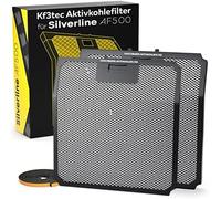 KF3TEC® Filtre à charbon actif pour filtre Silverline AF 500 AKtivcarbon (jusqu'à 3x lavable) (1)