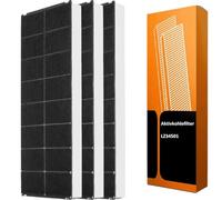KF3TEC® Lot de 3 filtres à charbon actif (3 filtres) pour Siemens LZ34501 Bosch DHZ3400 Neff Z5143X1 avec numéro de pièce 296178