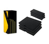 Kf3tec Lot de 6 filtres à charbon actif pour Siemens LZ10AKA00 / Neff Z51AIA0X0 / Bosch DWZ0AK0A0 / Constructa Gaggenau 17000965