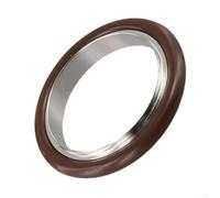 KF40 Lot de 2 bagues centrales sous vide avec joint torique en acier inoxydable pour systèmes de vide dans les environnements industriels et de laboratoire