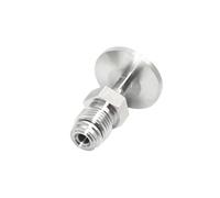 KF40 To 1/2" VCR Male SUS 316L Stainless Steel Pipe Fitting Adapter Coupler Union Connector