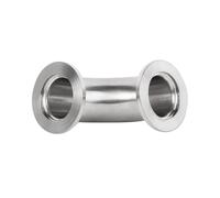KF40 Vacuum 90 Degree Elbow 304 Stainless Steel Tri Clamp Flange Joint Pipe Fitting Tube
