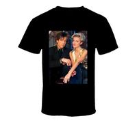 KFASTIIM Roxette Band It Must Have Been Love CottonAll T-ShirtBlackM