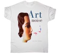 KFASTIIM VTG The Art of Noise in NO Sense Nonsense Cotton T ShirtWhiteM