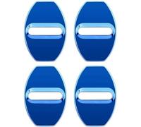 KFBJM 4 Pièces Couvercle Serrure Porte Voiture pour CRV CR-V 5. Generation 2018 2019 2020 2021 2022 2023 2024 2025, Auto Loquets Protection Couverture Housse Verrouillage Capuchon Verrou,Blue