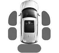 KFBJM Pare-Soleil De Voiture pour Nissan Qashqai+2 2008-2013, Auto Pliables Vitres Latérales Et Arrière Protection Solaire Anti UV Maille Chaussette