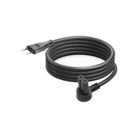 KFD Câble d'alimentation de rechange pour haut-parleur Sonos ERA 100, ERA 300 et Mini Sub - Câble d'alimentation européen - Câble de raccordement (1 pièce) (2,5 m, noir)