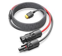 KFD Câble d'extension de charge solaire vers XT60 16 AWG 3,5 m Connecteur pour panneau solaire vers station d'alimentation portable RV Eco-flow River 2 Générateur