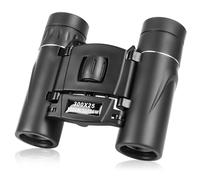 KFDDRN Jumelles 300x25 Adultes et Enfants Jumelles Haute Puissance et visibilité Claire Mini Jumelles de Poche avec Adaptateur pour téléphone Portable Jumelles étanches pour l'observation des Oiseaux