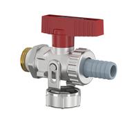 KFE Robinet À Boule Simplex 1/2' AG Avec Poignée En Métal F10638 - KFE-KH - D SV