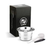 Kfee Capsule de café Rechargeable en Acier Inoxydable réutilisable pour cafetière Caffitaly Tchibo Cafissimo Classic ALDI Expressi Kaffeekapsel