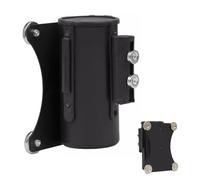 KFGISD, Barrière murale magnétique de contrôle des foules, 2/3/5 m, rouge, for épicerie, restaurant, stade, école,Ruban de barrière rétractable(B,5M/16.4FT)