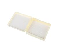 KFGISD, Boîte de rangement en plastique for lames de microscope, 25/50/100 pièces, for tranches biologiques, support for lames de microscope préparées,Verre pour microscope(C)