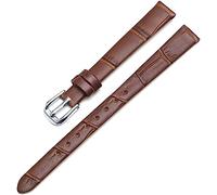KFGISD, Bracelet de rechange en cuir véritable Leat for femme, petite taille,Bracelets de montre