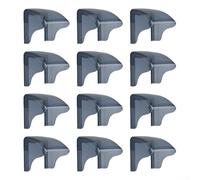 KFGISD, Cache de protection for interrupteur extérieur de type 86, résistant à la pluie et à la poussière, lot de 12, 105 x 105 mm ，Couvercle étanche pour prise électrique(Grey 12pcs)
