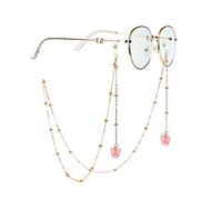 KFGISD, Chaînes de lunettes élégantes avec pendentif papillon for femmes ，Chaînes pour lunettes