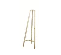 KFGISD, Chevalets d'affichage de 130/150 cm de Haut - Chevalet d'affichage Pliable et Portable - Chevalet trépied réglable en métal for Sol,Présentoir d'affiches(155cm)