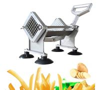 KFGISD, Coupe-pommes de terre professionnel en acier inoxydable avec 4 lames for usage domestique et commercial,Éplucheur