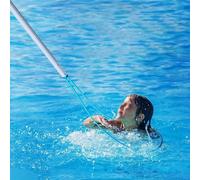 KFGISD, Crochet de Sauvetage for Piscine, équipement de Sauvetage d'urgence 3/5/7 m for Les nageurs noyés, Crochet de sécurité d'été for piscines,Perche de Sauvetage pour Piscine(23ft/7m Pole+Hook)