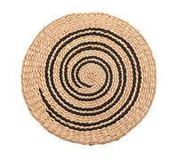 KFGISD, Décoration Murale en Paille, décoration en Osier, plaques murales rustiques, paniers muraux africains, Sets de Table en rotin tissé,Décorations en rotin(Assorted Color)