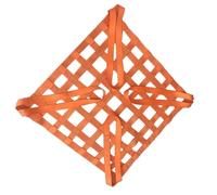 KFGISD, Filet de levage de sécurité en nylon, filet de levage d'objets for palans de chantier, filet de corde d'escalade extensible,Filets de levage de marchandises(1.5 X 1.5M/Mesh 10cm/Load 2t)