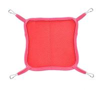 KFGISD, Hamac for Animal de Compagnie, Jouet for Hamster, 2 pièces, Tapis Suspendu for Hamster, Cochon d'Inde, Chinchilla, Lapin, Cage, hamac, lit Suspendu BL,Jouets pour Hamsters(B L)