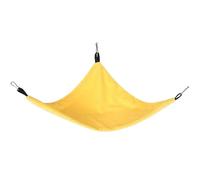 KFGISD, Hamac for Petits Animaux, Jouet for Hamster, Souris, furets, Cochon d'Inde, Chat, lit Suspendu for Chats, rongeurs, hamac Gris, 2 pièces,Jouets pour Hamsters(Yellow)