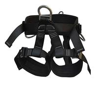 KFGISD, Harnais de sécurité, équipement d'escalade, protection contre les chutes, demi-corps, travail en hauteur, sécurité/bleu,Harnais de sécurité(Black)