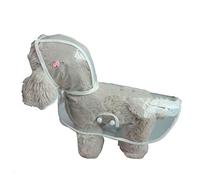 KFGISD, Imperméable Transparent et Tendance for Animaux de Compagnie, Petit et Moyen gabarit, Chien à Deux Pattes, Chat,Imperméable pour Chien(White,S)
