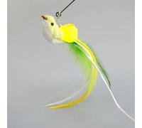 KFGISD, Jouet for Chat Mains Libres, Baguette à Plumes avec Clochette, Ventouse puissante, Jouet interactif de Chasse for Chaton, 1 pièce 03,Jouets pour Chats