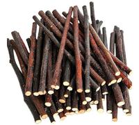 KFGISD, Jouet for Hamster, Petit bâtonnet à mâcher en Bois Naturel, brindilles for Animaux de Compagnie, Lapin, Hamster, Cochon d'Inde, 200 g,Jouets pour Hamsters