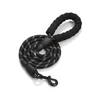 KFGISD, Laisse for Chien Durable, Bleue, réfléchissante, Durable, Grande Taille, for entraînement, Course, Moyenne et Grande Taille, Rouge,Laisse pour Chien(Black)