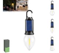 KFGISD, Lampe de Camping Solaire Rechargeable à Crochet, Lampe de Camping Solaire Rechargeable à Crochet, Lampe de Tente extérieure Vintage ，Lampe de Camping(1pcs a)