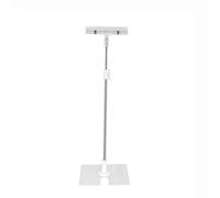 KFGISD, Lot de 2 Cadres en T for Affiches, présentoirs en Acrylique, Drapeaux, bannières, présentoirs for Affiches, Panneaux de Bureau, Clip en T argenté,Présentoir d'affiches