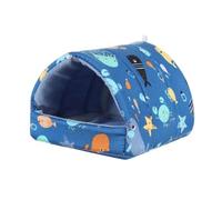 KFGISD, Lot de 2 Jouets colorés for Hamster, écureuil, Mini-Lapin, lit for Petit Animal, nid for Cochon d'Inde, A3 S,Jouets pour Hamsters(B2,M)