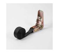 KFGISD, Lot de 3 Sangles d'arrimage fonctionnelles de 2 m avec Boucle en métal for Voiture, Moto, vélo, Camion, Sac à Bagages, Corde de remorquage,Sangle à cliquet(Black 1m)