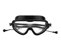 KFGISD, Lunettes de Natation d'extérieur for Enfants, antibuée, Protection UV, avec Bouchons d'oreilles, for Enfants et Adultes ,Lunettes de Natation(for Adult 01)