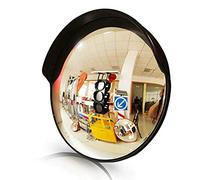 KFGISD, Miroir convexe, miroir d'angle mort extérieur ou intérieur, vue grand angle, miroir de sécurité et de circulation incurvé,Miroirs convexes routiers(80cm/31.5in)