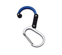 KFGISD, Mousqueton Hybride avec Crochet Rotatif et Clip Robuste for équipement de Camping, randonnée, Voyage, Sac à Dos, Escalade, Accessoires d'extérieur,Mousqueton(Blue)