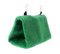 KFGISD, Nid d'oiseau, Maison, nid for Oiseaux Suspendus, lit for Perroquet, Maison en Peluche, Cage Chaude d'hiver, Tente, Bleu S,Nids d'oiseaux(Green,S)