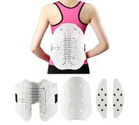 KFGISD, Panneau de soutien dorsal, coussin de massage for soulager les douleurs lombaires, hernie discale, sciatique, scoliose M,Ceinture de soutien lombaire(M)