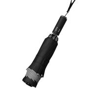 KFGISD, Parapluie Pliant Compact de Voyage, Mini Parapluie, Parapluie Pliant Coupe-Vent à Pliage inversé ，Parapluies(Black)